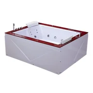 Wanny z hydromasażem - Wanna z hydromasażem prostokątna 180x150 cm MO-1666HC - miniaturka - grafika 1