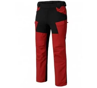 Spodnie męskie - Spodnie Helikon-Tex Hybrid Outback Duracanvas - Czerwone/Czarne - grafika 1
