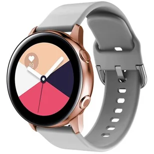 Samsung DEVIA Pasek DEVIA Deluxe Sport do Galaxy Watch Active Szary - Akcesoria do smartwatchy - miniaturka - grafika 1