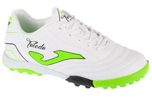 Joma Toledo Jr 2502 TF TOJS2502TF, dla chłopca, buty piłkarskie - turfy, Biały - Piłka nożna - miniaturka - grafika 1