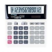 Kalkulatory - DONAU TECH Kalkulator biurowy DONAU TECH 12-cyfrowy 156x152x28mm biały KAP.037 - miniaturka - grafika 1