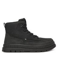 Botki męskie - Trapery Bugatti 321-AGA34-5000 Czarny - miniaturka - grafika 1