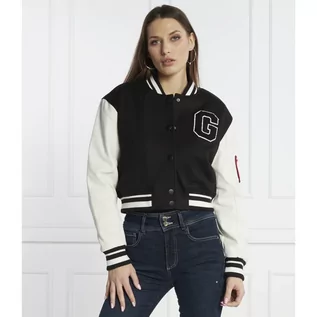 Kurtki damskie - GUESS Kurtka bomber | Cropped Fit - grafika 1