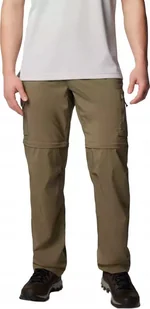 Columbia Columbia Silver Ridge Utility Convertible Pant 2012962397 Zielone 36-32 - Spodnie sportowe męskie - miniaturka - grafika 1