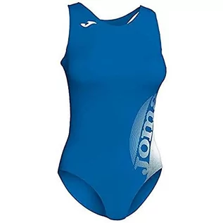 Stroje kąpielowe - Joma Lake II damski kostium kąpielowy na zawody, rozmiar uniwersalny królewski/biały - grafika 1