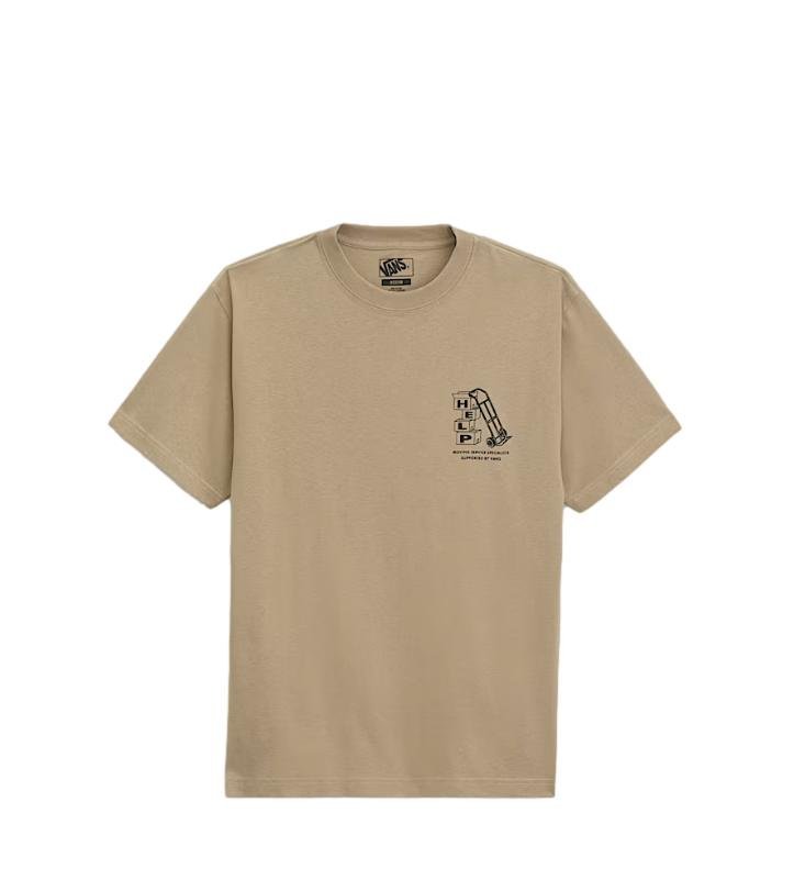 T-shirt Męski VANS Moving Co SS Bay Leaf Brown VN000PCQEMF1 S