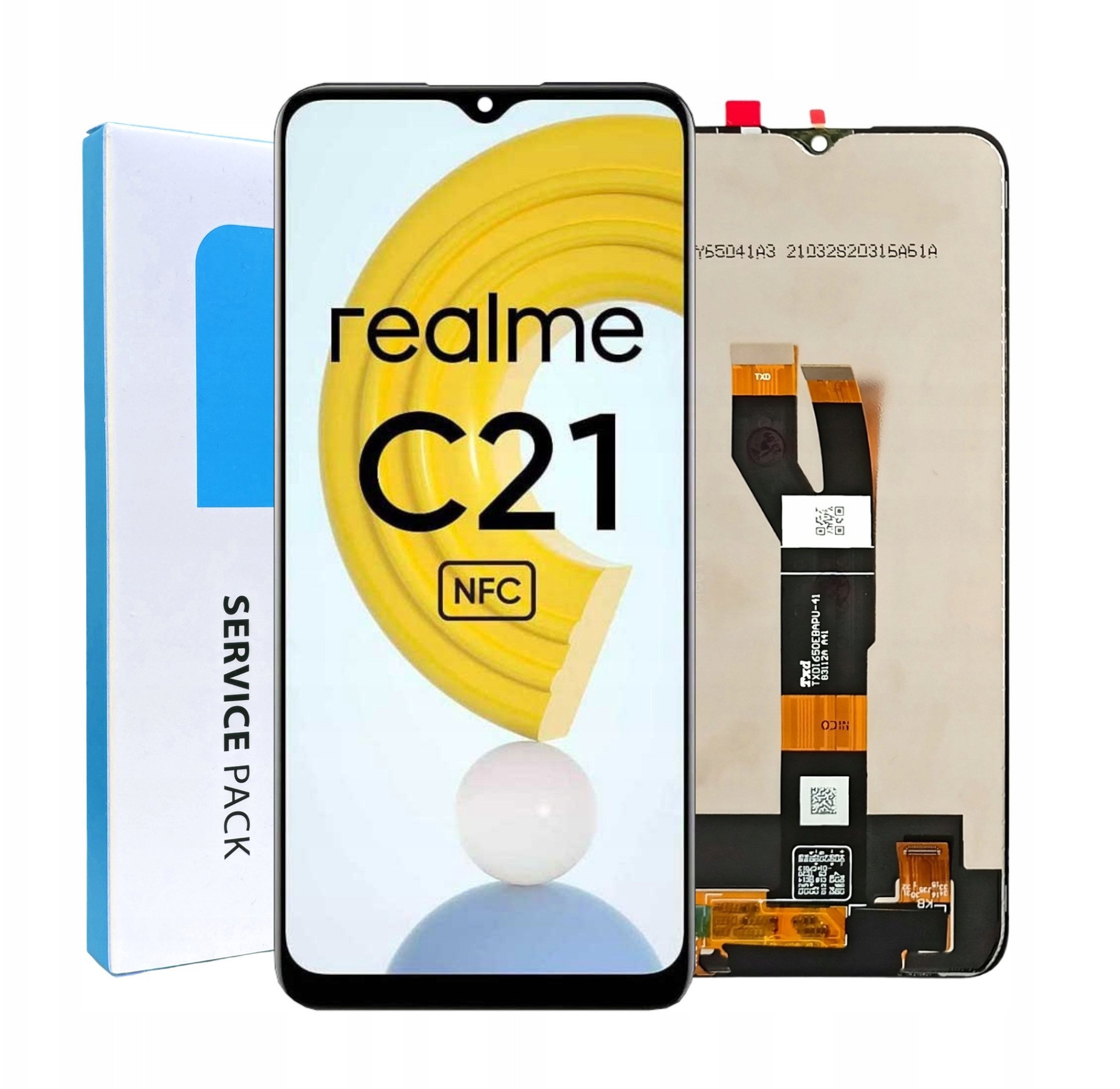 Wyświetlacz do Realme C21 Ekran LCD Oryginał Zila RMX3201 5904858329113