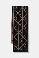 Apaszki i szaliki damskie - Calvin Klein szalik damski kolor czarny wzorzysty LV04F8076G - miniaturka - grafika 1