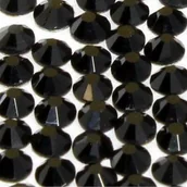 Ozdoby do paznokci - Cyrkonie do paznokci szklane SS3 Jet 50 szt - miniaturka - grafika 1