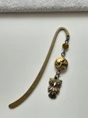 Zakładki do książek - Antyczna Zakładka Do Książki Sowa Serce Drzewo - miniaturka - grafika 1