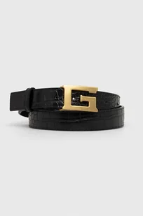 Guess pasek damski kolor czarny - Paski - miniaturka - grafika 1