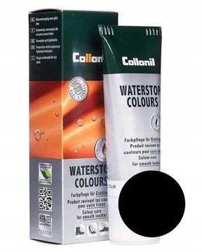 Pasta koloryzująca zabezpieczająca Collonil Waterstop Black 751 75ml czarna