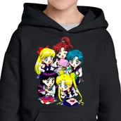 Bluzy dla dziewczynek - 104 BLUZA DZIECIĘCA CZARODZIEJKA Z KSIĘŻYCA 3142 - miniaturka - grafika 1