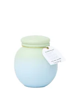 Świece - Świeca zapachowa szklana Paddywax Orb 141 g Driftwood Indigo - green  / blue - miniaturka - grafika 1