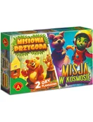 Puzzle - Alexander Gra planszowa Misiowa przygoda - Misja w kosmosie - miniaturka - grafika 1