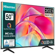 Telewizory - Hisense 50E7KQ 50" QLED 4K - miniaturka - grafika 1