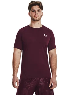 Under Armour Koszulka sportowa w kolorze bordowym - Koszulki sportowe męskie - miniaturka - grafika 1