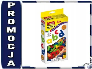 Quercetti 5462 Mag. Literki Male+Znaki - Zabawki kreatywne - miniaturka - grafika 1