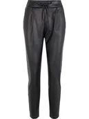 Spodnie damskie - Vero Moda Spodnie "VMEVA" w kolorze czarnym - miniaturka - grafika 1