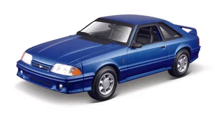 MAISTO 1993 FORD MUSTANG SVT COBRA NIEBIESKI 1:24 DO SKŁADANIA 39537 - Samochody i pojazdy dla dzieci MAISTO 1993 FORD MUSTANG SVT COBRA NIEBIESKI 1:24 DO SKŁADANIA 39537 - Samochody i pojazdy dla dzieci - miniaturka - grafika 1