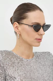 Jimmy Choo okulary przeciwsłoneczne damskie kolor czarny 0JC4001B - Okulary przeciwsłoneczne - miniaturka - grafika 1