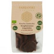 Ciastka - CIASTKA KRUCHE JAGLANE Z KAROBEM BEZGLUTENOWE BIO 100 g - FABIJAŃSCY 5902811254755 - miniaturka - grafika 1