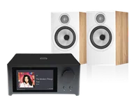 Zestawy stereo - NAD C 700 V2 (czarny) + 606 S3 (dąb) - miniaturka - grafika 1