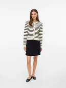 Swetry damskie - Vero Moda Kardigan w kolorze beżowym - miniaturka - grafika 1