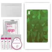 Akcesoria do tabletów i e-booków - folia naklejka skórka strukturalna na TYŁ do Samsung Galaxy Tab S7 FE WiFi - Moro Camo Zielony - apgo SKINS - miniaturka - grafika 1