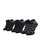 Skarpetki i podkolanówki sportowe - Reebok Skarpety wysokie unisex Cl Fo Ankle Sock 3P GG6675 Czarny - miniaturka - grafika 1