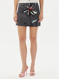 Desigual Spódnica mini Caramelo 24WWFWX2 Szary Regular Fit - Spódnice - miniaturka - grafika 1