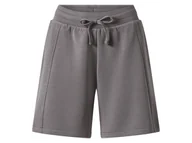 Spodenki damskie - esmara® Szorty damskie z modalem (Szary, S(36/38)) - miniaturka - grafika 1