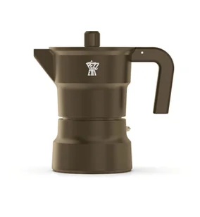 PEZZETTI SOLIDEXPRESS Emaliowana kawiarka (3 filiżanki) - Brązowy - Zaparzacze i kawiarki - miniaturka - grafika 1