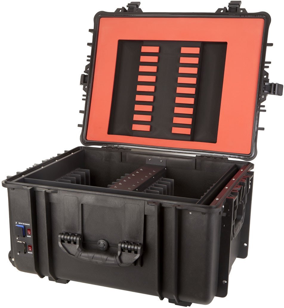 Ładowarka DEQSTER DEQSTER 10-744121 ładowarka do urządzeń przenośnych Tablet Czarny Prąd przemienny Szybkie ładowanie Wewnętrzna, Zewnętrzna