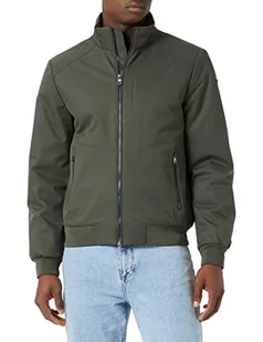 Geox Męska kurtka M Vincit Jacket, Light Forest Night, 52 - Kurtki męskie - miniaturka - grafika 1