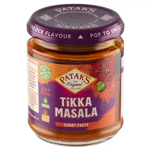 Patak's Tikka Masala Pasta do dania curry 165 g - Kuchnie świata - miniaturka - grafika 1