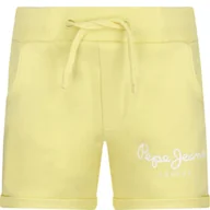 Spodnie i spodenki dla dziewczynek - Pepe Jeans London Szorty ROSEMARY | Regular Fit - miniaturka - grafika 1