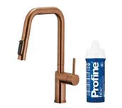 Baterie kuchenne - KFA Armatura Duero Pure Style 6623-313-34 Miedziany Stal szlachetna - miniaturka - grafika 1