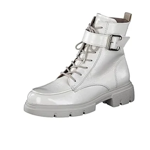 Paul Green Damskie buty sznurowane, damskie botki na platformie, Offwhite 022, 40 EU - Botki damskie - miniaturka - grafika 1
