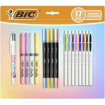 Bic Zestaw piśmienniczy Kids Pastel 17 elementów - Przybory szkolne - miniaturka - grafika 1