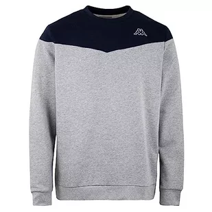 Kappa Męska bluza Eladax, szara, XXL, szary, XXL - Bluzy męskie - miniaturka - grafika 1