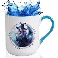 Kubki - KUBEK COMBO NIEBIESKI na Prezent Urodziny Magia Magic MAGICZNA DZIKA Wzory - miniaturka - grafika 1