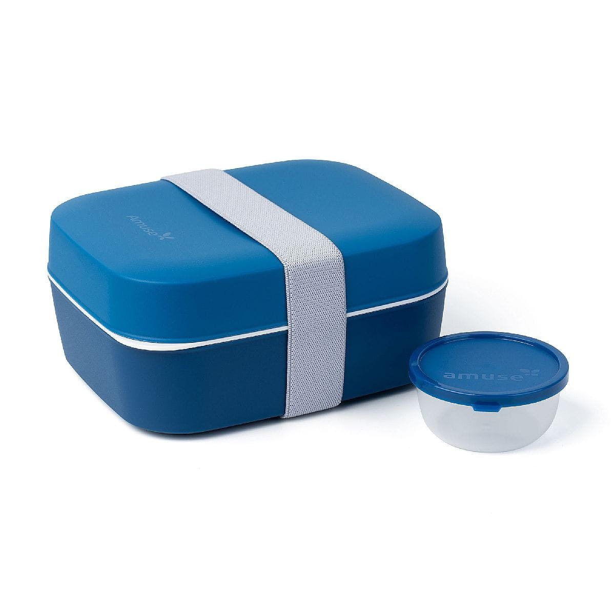Lunchbox 3 w 1 granatowy / Amuse