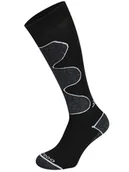 Skarpetki męskie - Ciepłe skarpety narciarskie Todo Ultimate SKI z wełną Merino - Czarno-biały 39-42 - miniaturka - grafika 1