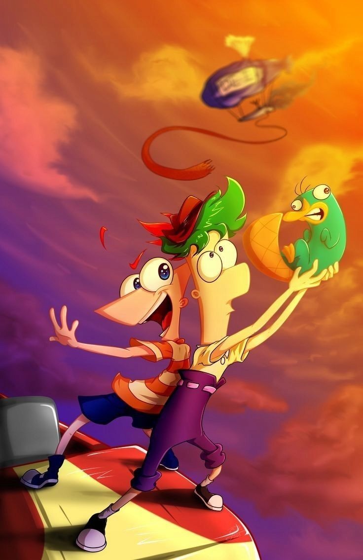 PUZZLE Fineasz i Ferb Pepe Dziobak A3 252 el z Nadrukiem + IMIĘ Pudełko