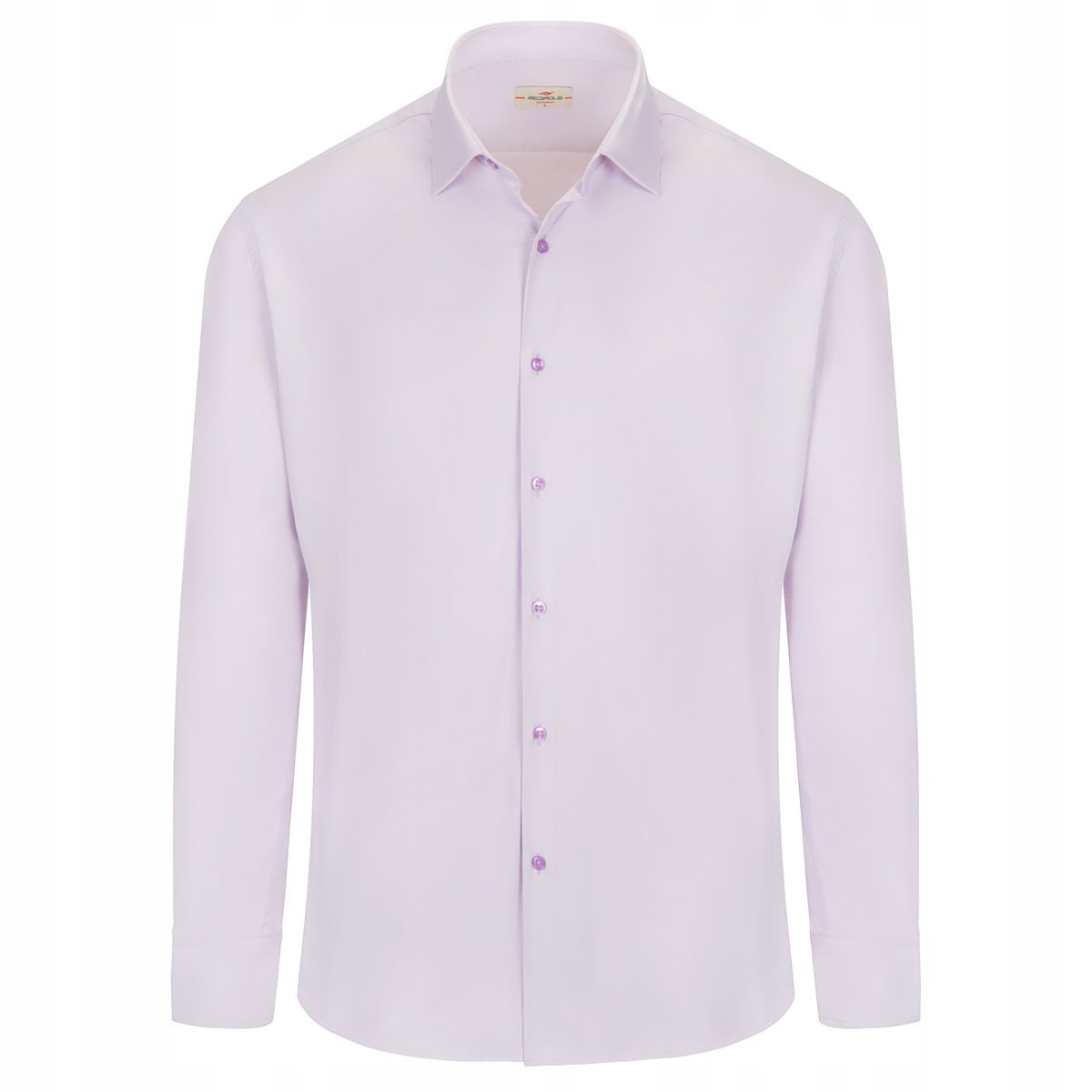 KOSZULA LAWENDOWA DŁUGI RĘKAW RDP SLIM FIT VIP BUSINESS LINE BAWEŁNA - XXL