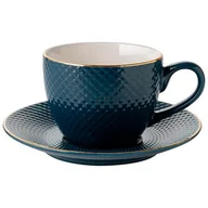 Filiżanki - Filiżanka ze spodkiem Tiffany 250 ml niebieski - miniaturka - grafika 1