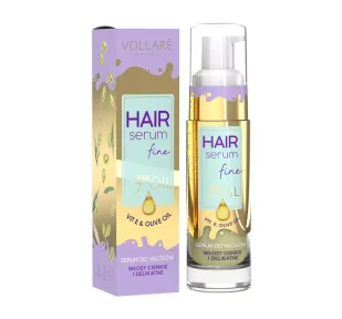 Vollare Pro Oils Extra Volume Serum do włosów cienkich i delikatnych Witaminy E,A i D 30ml Vollare - Serum do włosów - miniaturka - grafika 2