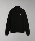 Dresy męskie - maglie uomo napapijri damavand hz 4 - np0a4gjs 041 black - miniaturka - grafika 1