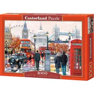 Pozostałe książki - Puzzle 1000 London Collage CASTOR - miniaturka - grafika 1